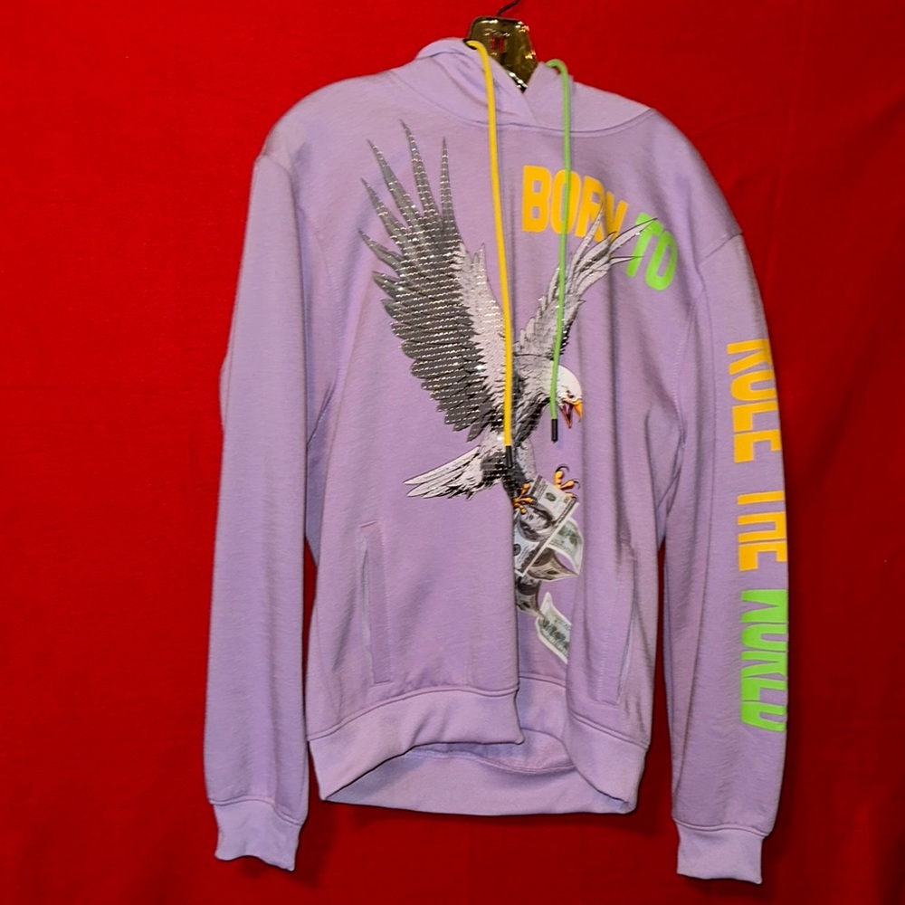 Switch Remarkable Lavender Hoodie with Yellow Accents